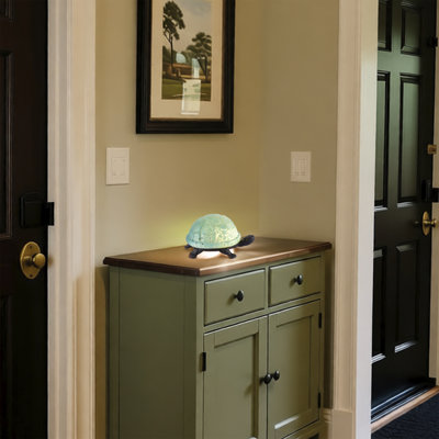 Lampe de bureau Chumlee Tiffany Turtle