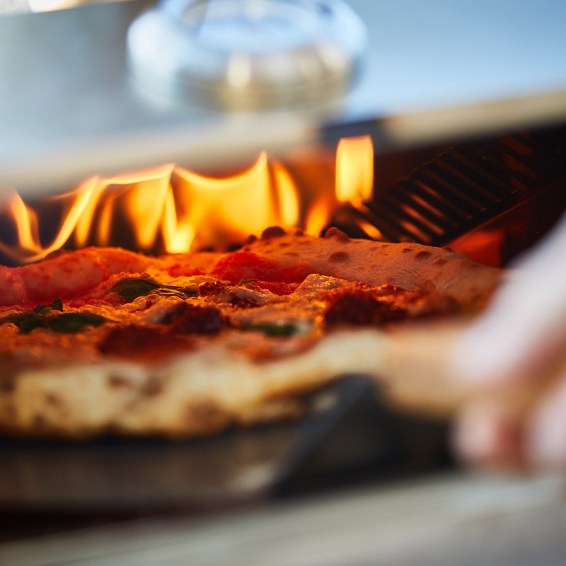 Outi Pizza Stainless Steel Countertop Wood Burning Pizza Oven