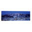 Illuminated Landscape, Mt. Werner, Steamboat Springs, Routt County, Colorado, Usa - Wrapped Canvas Panoramic Print-1355079885