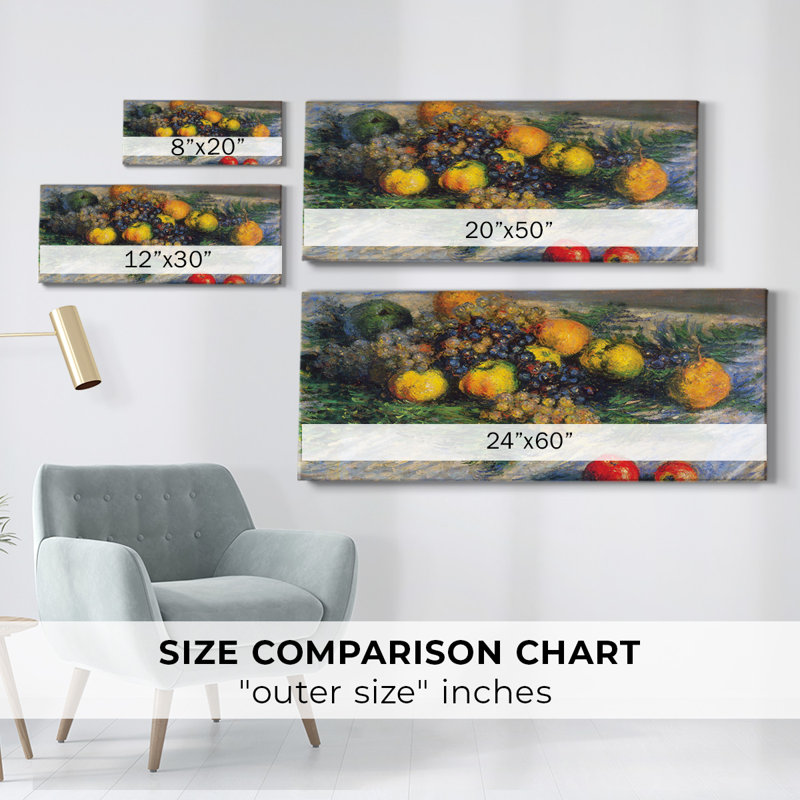 «Still Life» par Monet-Gallery, toile tendue, H 12 po x l 30 po x P 1,5 po