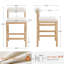 Tabouret de comptoir Albia Modern Farmhouse-464232725