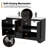 60" Double Sink Bathroom Vanity Set With Resin Sink Top, Faucet, Assembly Required-1716050872