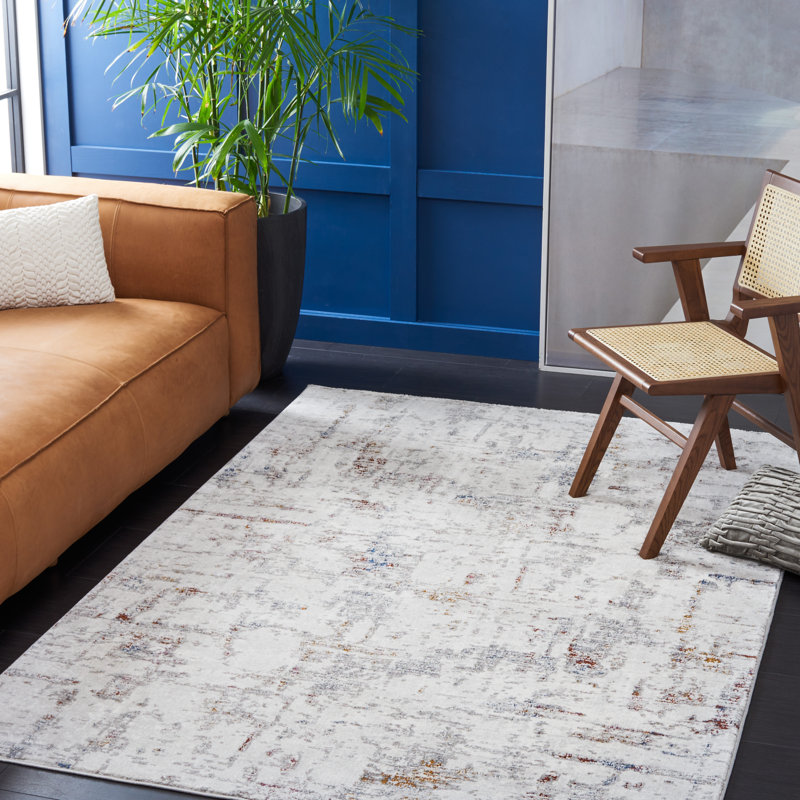Craft Performance Abstract Rug, Rectangle 4'5" x 6'5"
