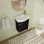 Ensemble de meuble-lavabo simple 16,87 po avec plateau en céramique Volare