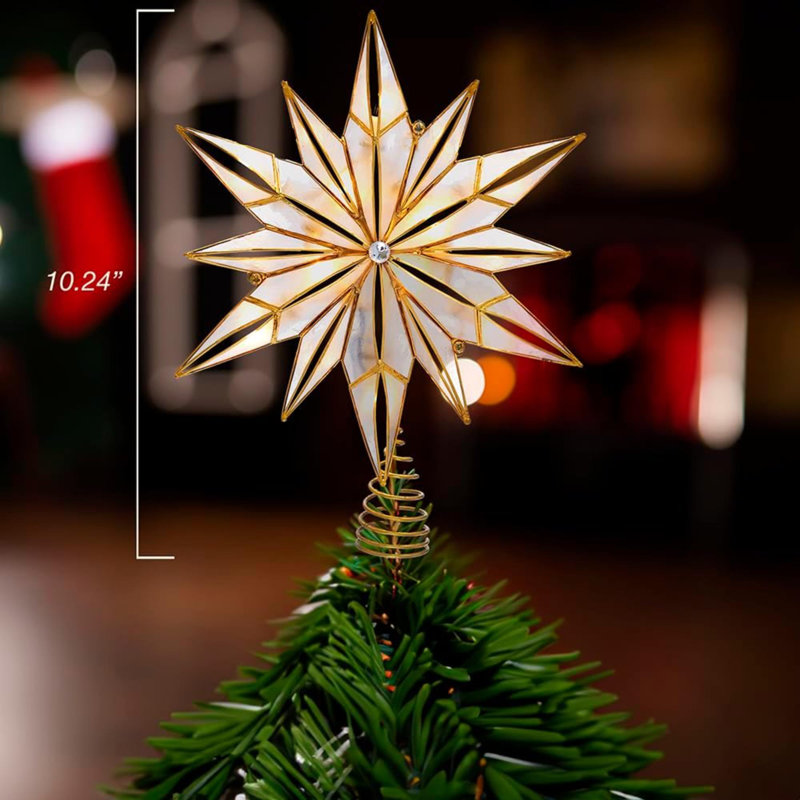 10'' Astrology & Stars Lighted Christmas