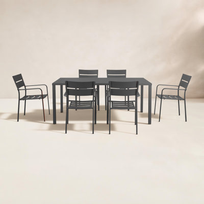 Ottie 71" Patio Dining Set