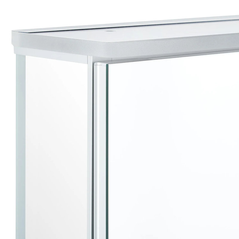 53" Pallas Lighted Medicine Cabinet with Tunable LED and Electrical Outlet, 53"
