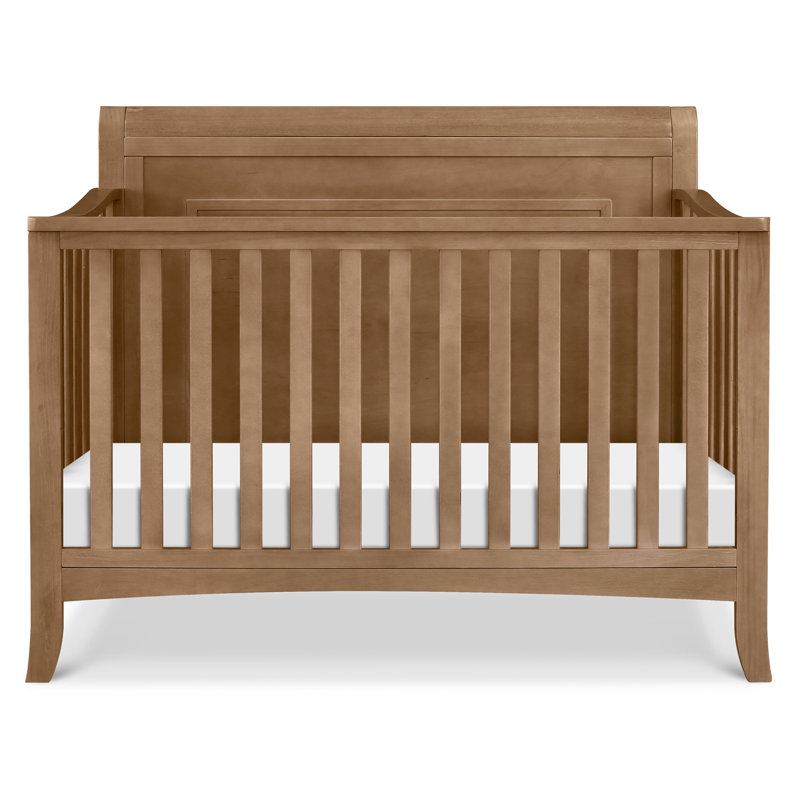 Lit de bébé convertible 4-en-1 Anders, Noisette