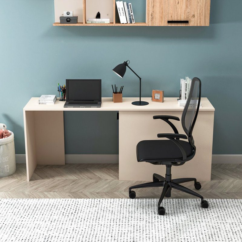 Izidora Computer Desk, Beige, Atlantic Pine