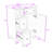 Chic 24-Inch 2 Drawers Bathroom Vanity with Ceramic Sink and Space-Saving Design-90143505-85270377