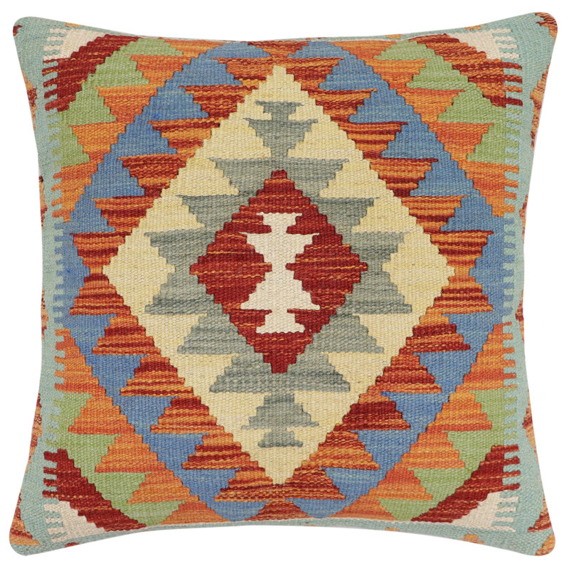 Housse et insert de coussin carré 100% laine
