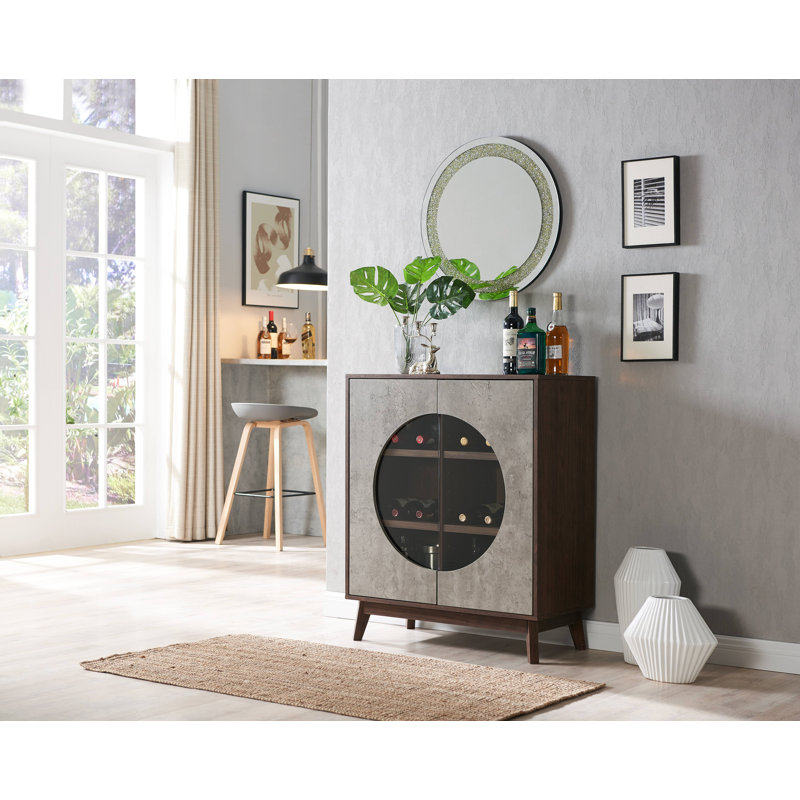 Armoire bar, Noyer