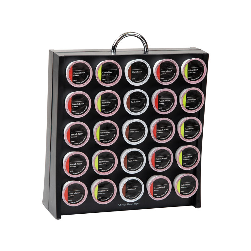 Mind Reader Single Serve Accessories Coffee Pod Storage, Black