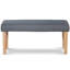 Nolhan Polyester Upholstered Bench