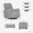 Upholstered Swivel Reclining Rocking Chair