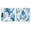 Crue - Ensemble de 2 collages carrés botaniques abstraits-101859818-101859820
