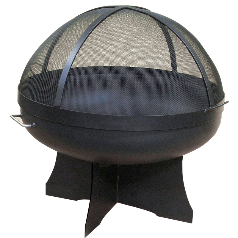 Round Steel Wood Burning Smokeless Fire Pit