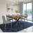 55.11"-70.86"Retro Rectangular Stretch Dining Table-1424999332