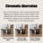 Brown Rectangular Solid Wood Slab Dining Table-953737650