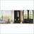 Coat Racks Set of 2, French Retro 3-in-1 MDF Hall Tree with Bench &amp; Drawers, Black | Black | MDF-701364053