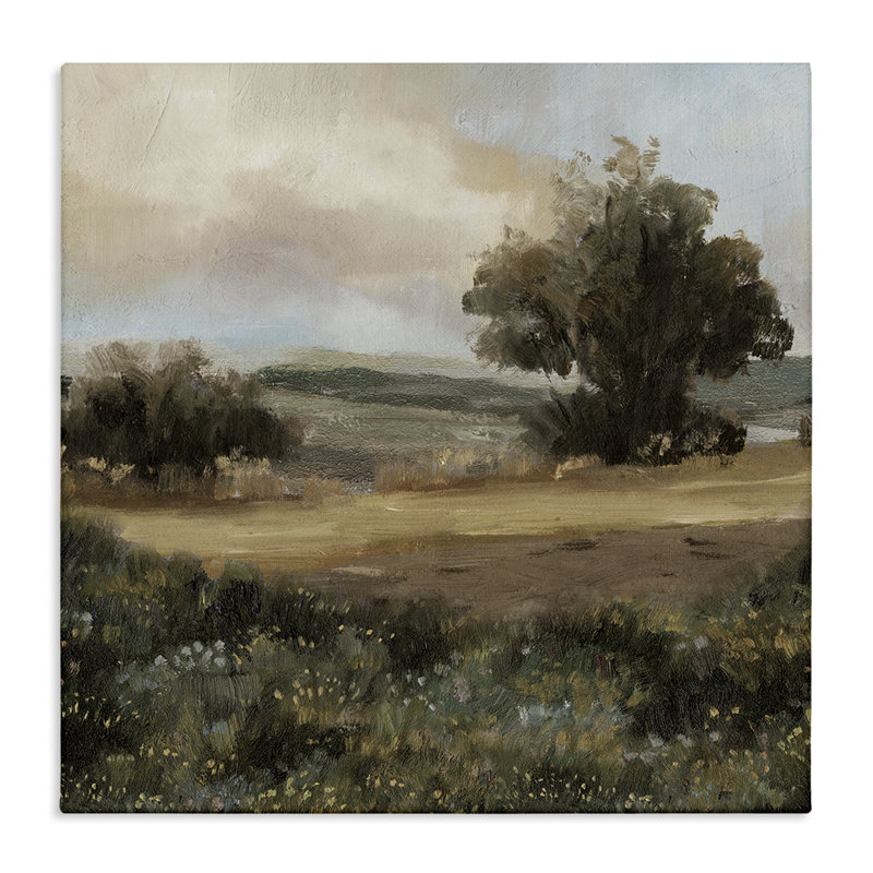  Art mural sur toile Vast Country Terrain par Cloverfield & Co., H 36 po x l 36 po