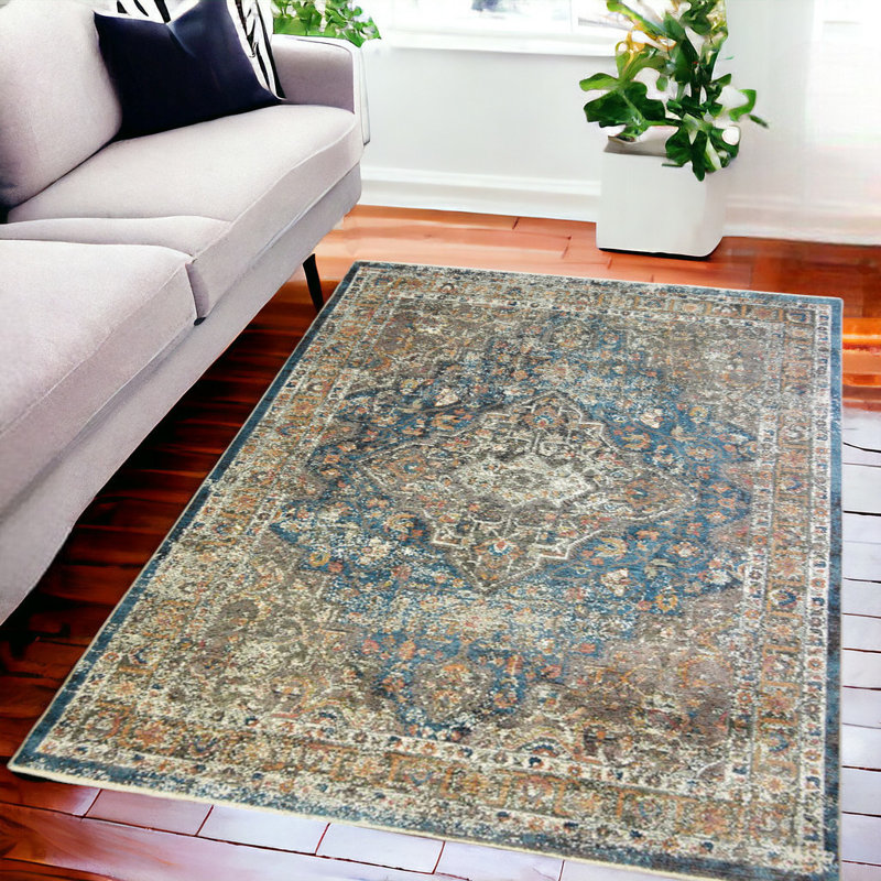 Tapis rectangulaire Knauss, Rectangle 5 pi 3 po x 7 pi 1 po