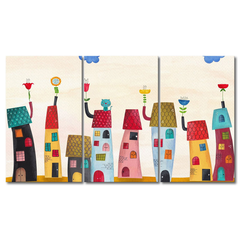 3 Piece Wrapped Canvas Painting