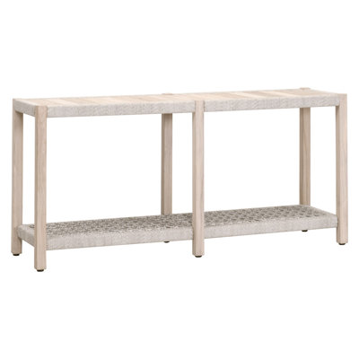 Baffour Rectangular Teak Outdoor Buffet & Console Table , 63.25'' in. W 17.5'' in. D
