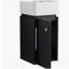 Meuble-lavabo avec lavabo 12 po pour petite salle de bain, meuble-lavabo avec porte, petit meuble-lavabo avec lavabo