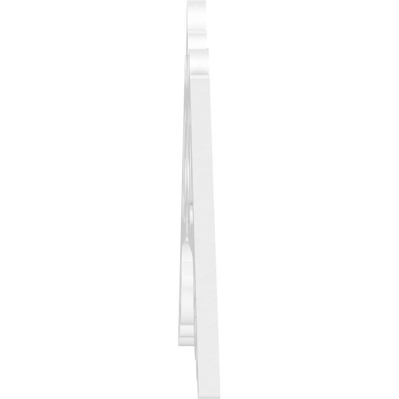 Pignon en PVC de qualité architecturale Amber, H 24 po x l 72 po x P 1 po, 8 / 12