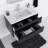 Salt 36'' Single Bathroom Vanity with Resin Top-57281365