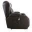 Manual Swivel Rocking Recliner with Heat and Massage-1058344851