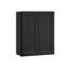 Armoire murale standard Shaker de 30 po x 12 po x 36 po Homewood Cozy Design en gris Shaker prêt à assembler-814792614-814792618