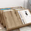 Wood Free Standing Magazine Rack-418295311