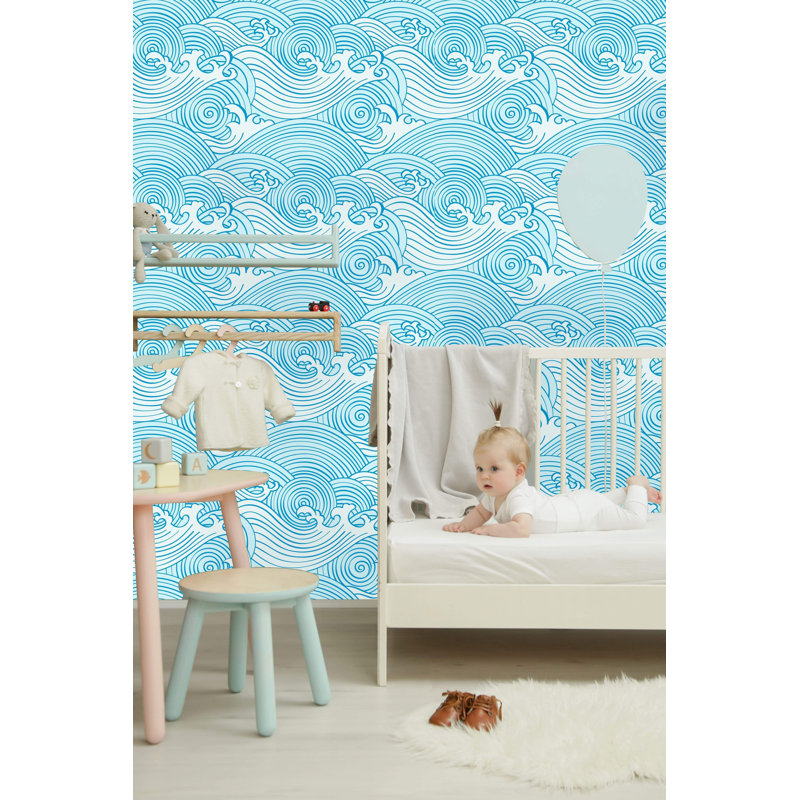 Rouleau de papier peint adhésif Bren, L 10,42 po x l 25 po
