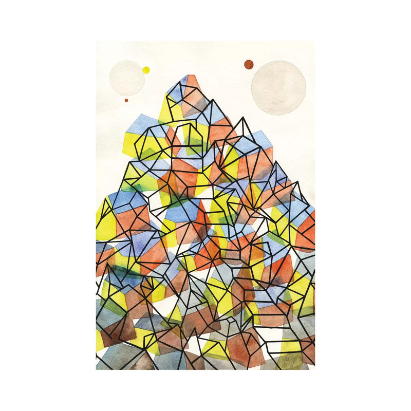 Domus - Wrapped Canvas Print, 30.48cm H x 20.32cm W x 1.9cm D