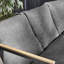 Saejin Outdoor 5 Seater Garden Corner Sofa Lounge Set for Modern Garden Patio (Cover Included)-352174737