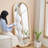 Oval Manufactured Wood Full Length Mirrors
