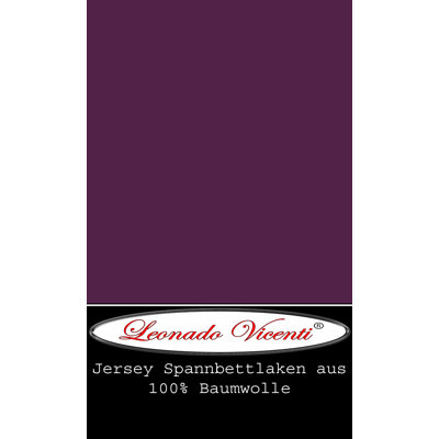 100% Cotton Jersey Knit Fitted Sheet