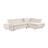 Harrower 104.72'' Armless Sofa Chaise-1792630865
