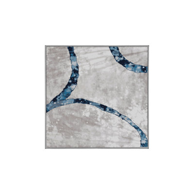 Tapis gris lavable à la machine