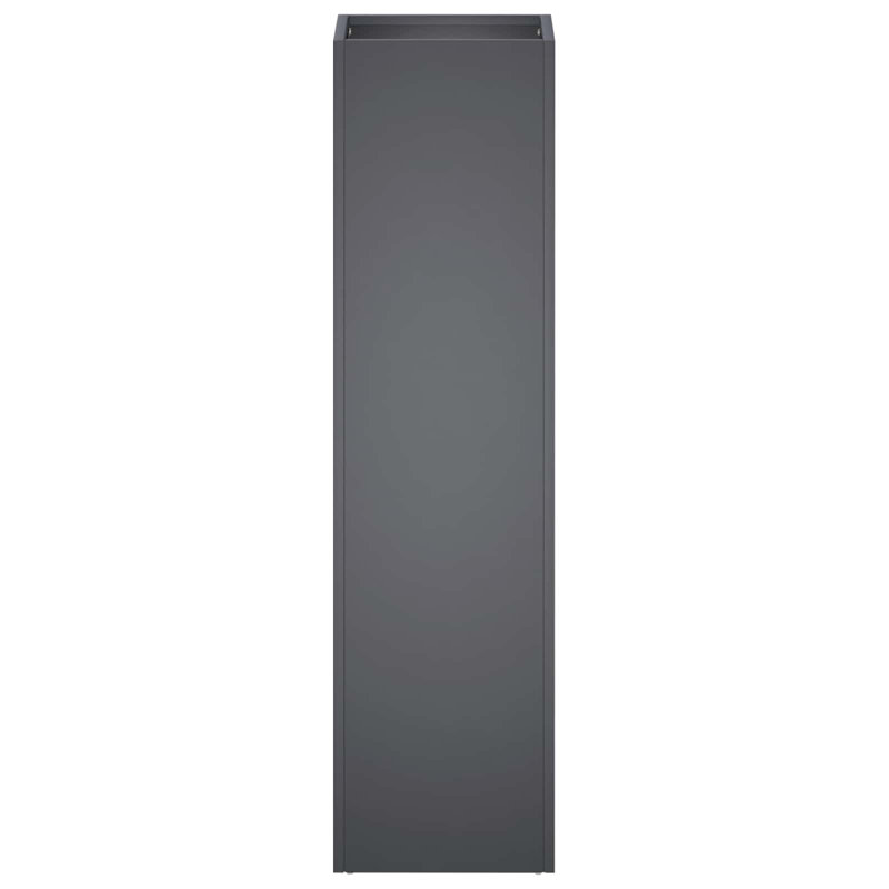 Outdoor Planter Box, 75cm H x 20cm W x 20cm D, Anthracite