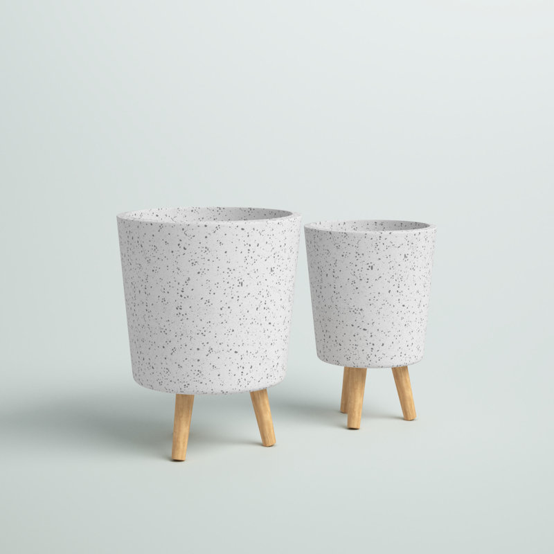 Annis Pot Planter, White