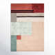 Runway Geometric Handmade Tufted Beige Area Rug