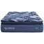 14 pouces, Bleu + multicolore, Unité à poches, Matelas King, Mousse à mémoire de forme, Couches de mousse, Ultra doux, Housse de lit, Taille compressée et roulée, Tissu doux