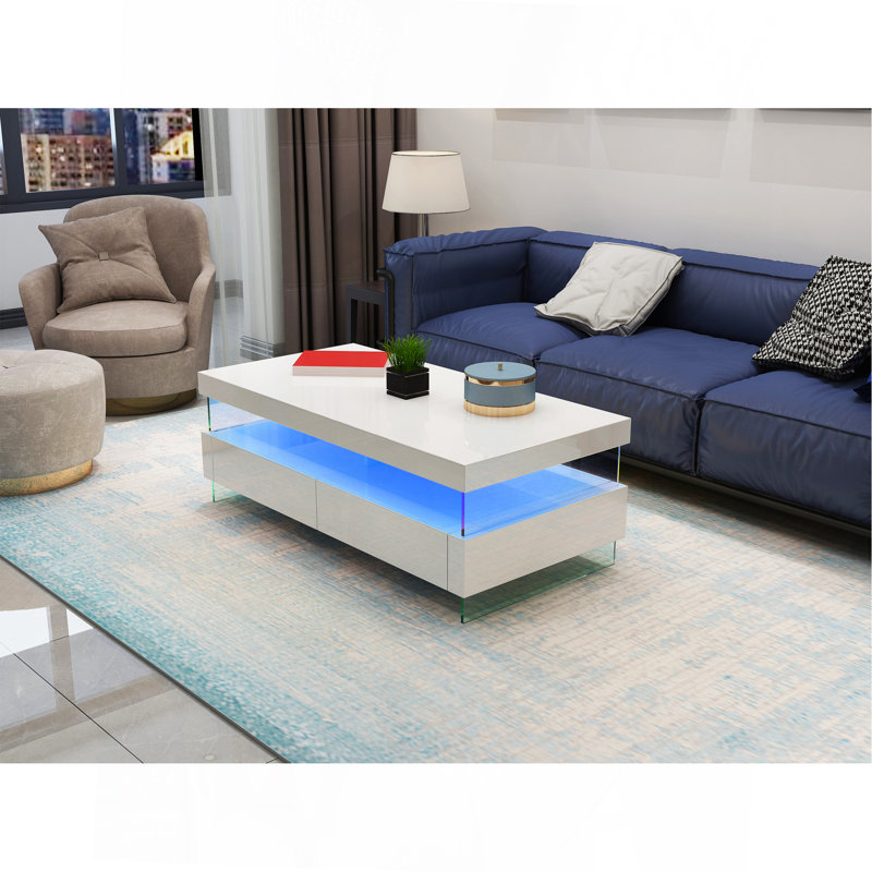 Table basse, Blanc