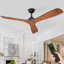 Ventilateur de plafond 60 "sans lumière, avec télécommande-88202014-88202016