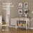 Dinnington 34.49'' Solid Wood Console Table-718095022-725907761