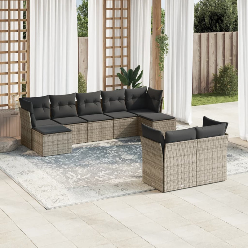 Ensemble de canapé de jardin Vidaxl
