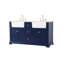 Ensemble de meuble-lavabo double 60 po Pardue-426896450